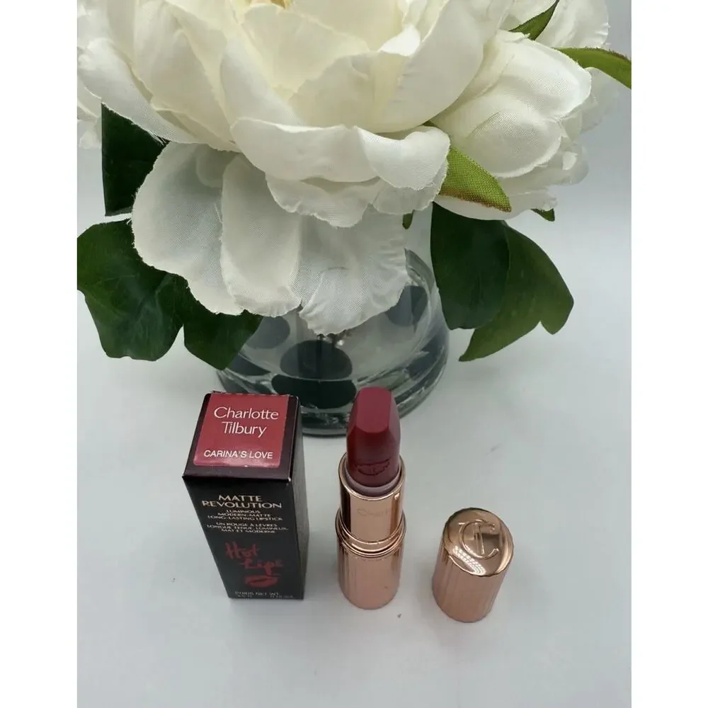 Charlotte Tilbury Lipstick Carina’s Love Matte Revolution 0.12 oz New